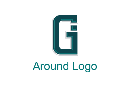 letter GI forming square