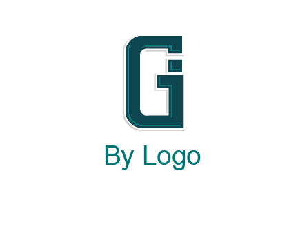 letter GI forming square
