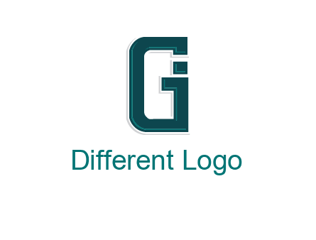 letter GI forming square