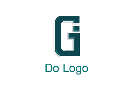 letter GI forming square