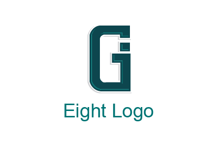 letter GI forming square