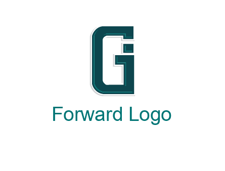 letter GI forming square