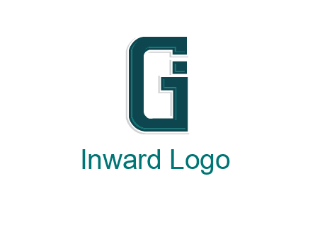 letter GI forming square
