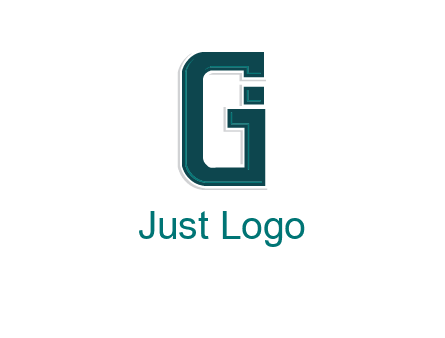 letter GI forming square