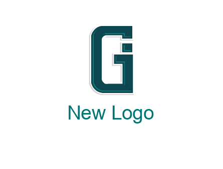 letter GI forming square