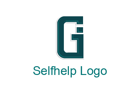 letter GI forming square