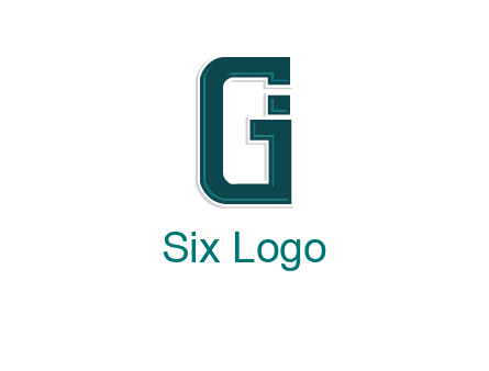 letter GI forming square