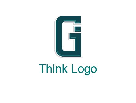 letter GI forming square