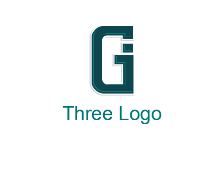 letter GI forming square