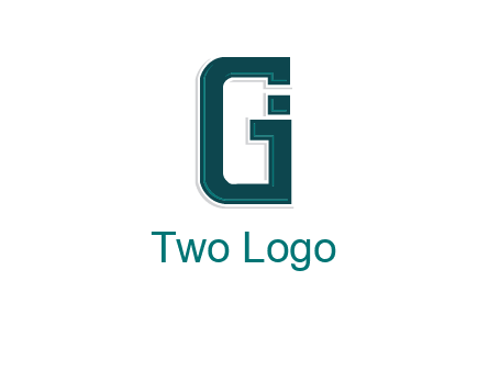letter GI forming square