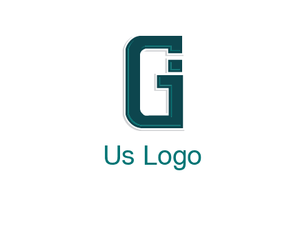 letter GI forming square