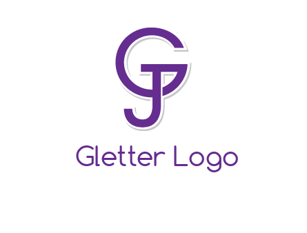 letter G joined with letter J