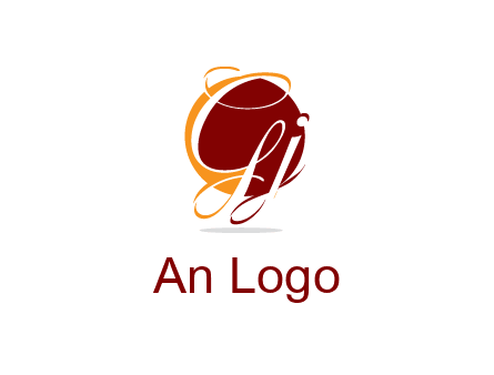 Letters GJ are in a circle logo