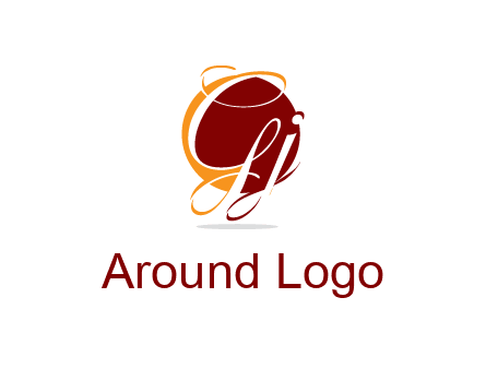 Letters GJ are in a circle logo