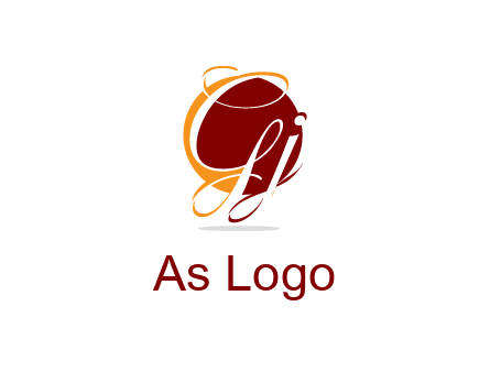 Letters GJ are in a circle logo