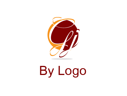 Letters GJ are in a circle logo
