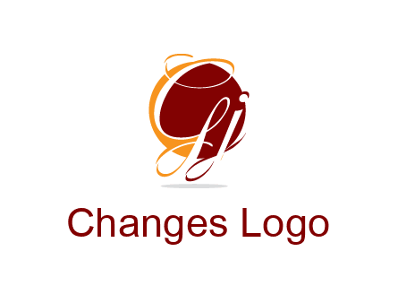 Letters GJ are in a circle logo