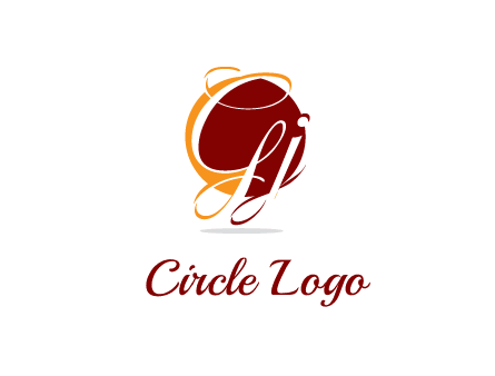 Letters GJ are in a circle logo