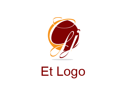 Letters GJ are in a circle logo