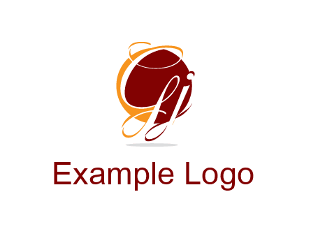 Letters GJ are in a circle logo