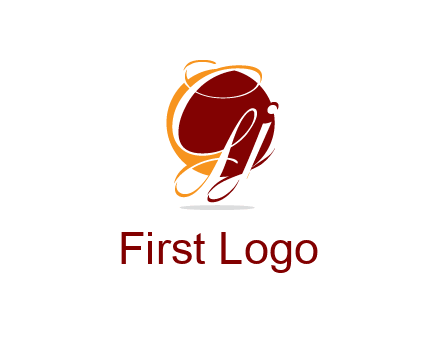 Letters GJ are in a circle logo