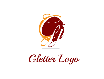 Letters GJ are in a circle logo