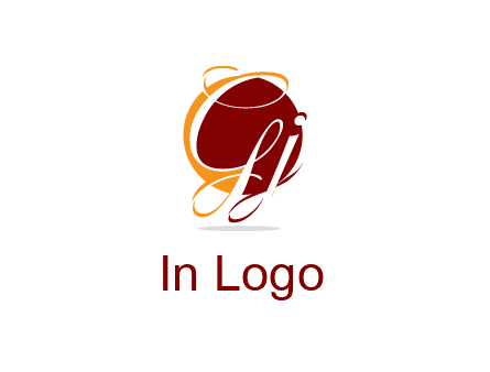 Letters GJ are in a circle logo