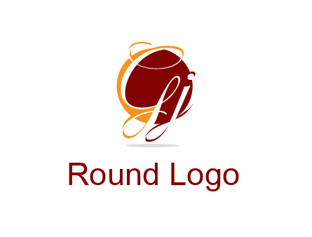 Letters GJ are in a circle logo