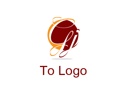 Letters GJ are in a circle logo