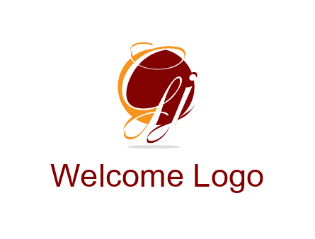 Letters GJ are in a circle logo