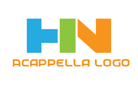 abstract letter HN
