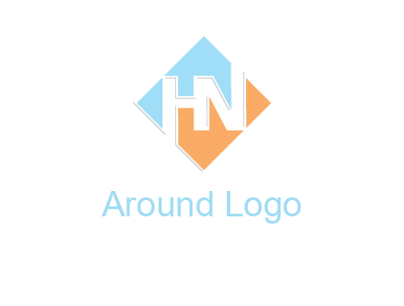 Letters H and N are in diamond logo