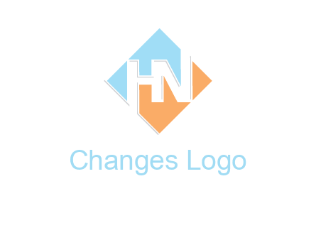 Letters H and N are in diamond logo