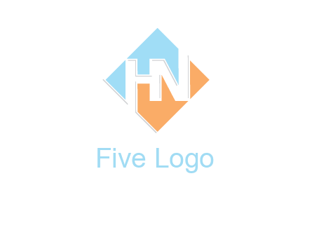 Letters H and N are in diamond logo
