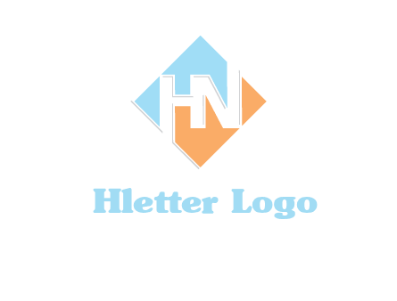 Letters H and N are in diamond logo