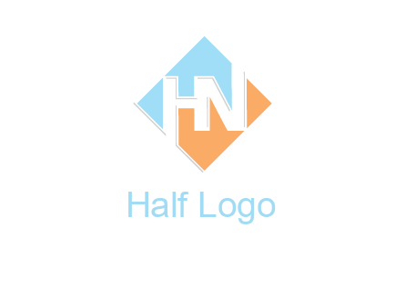 Letters H and N are in diamond logo