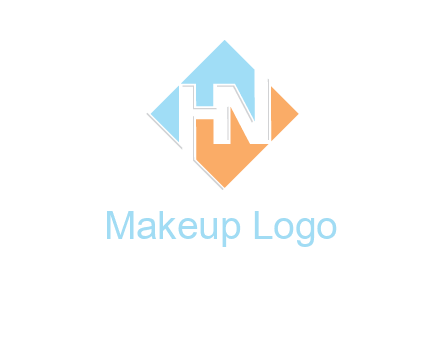 Letters H and N are in diamond logo