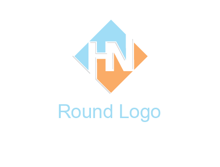 Letters H and N are in diamond logo