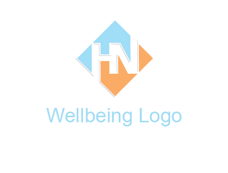 Letters H and N are in diamond logo