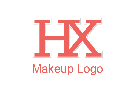 letter H and X joined together