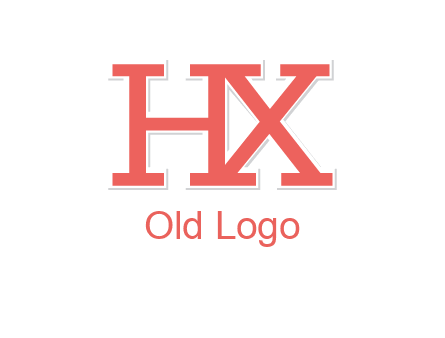 letter H and X joined together