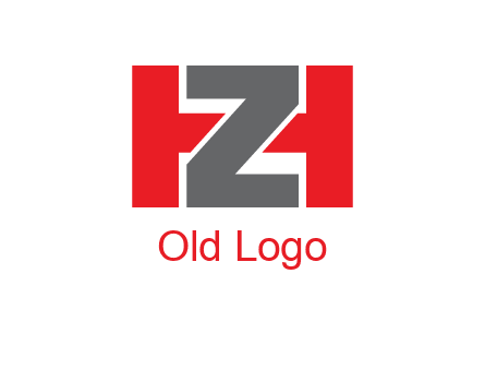 letter Z in between letter H