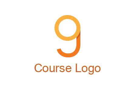 letter G forming letter O