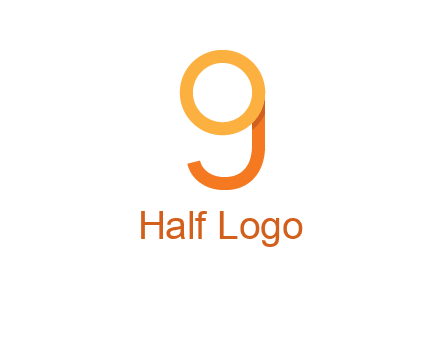 letter G forming letter O