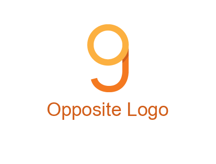 letter G forming letter O