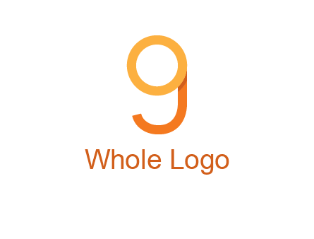 letter G forming letter O