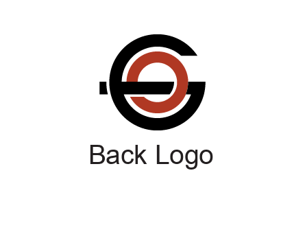 letter O in letter G