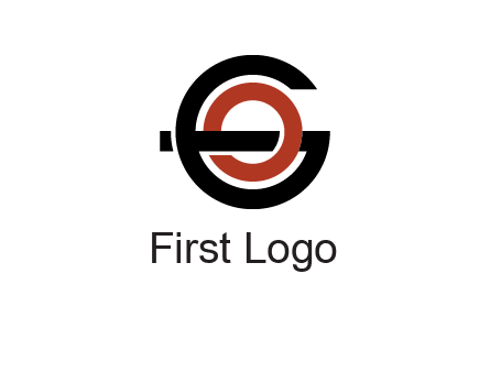 letter O in letter G
