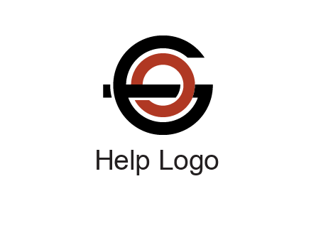 letter O in letter G