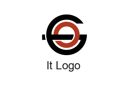 letter O in letter G
